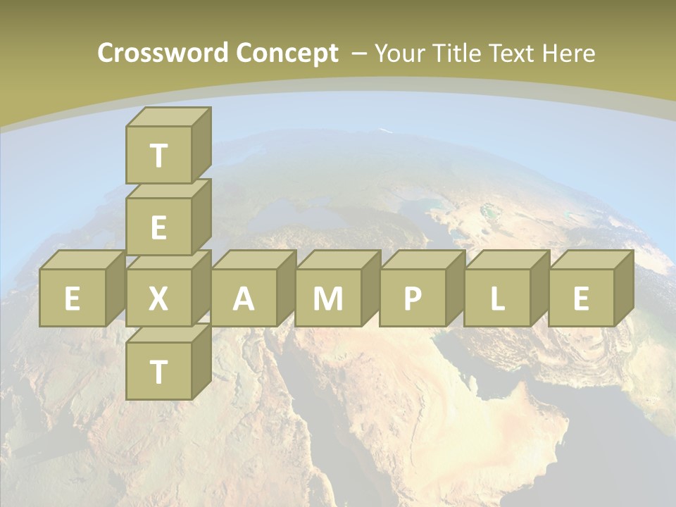 Ethiopia And Saudi Arabia PowerPoint Template