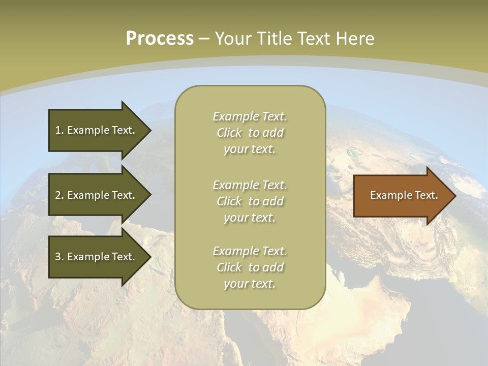 Ethiopia And Saudi Arabia PowerPoint Template