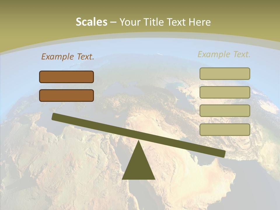 Ethiopia And Saudi Arabia PowerPoint Template