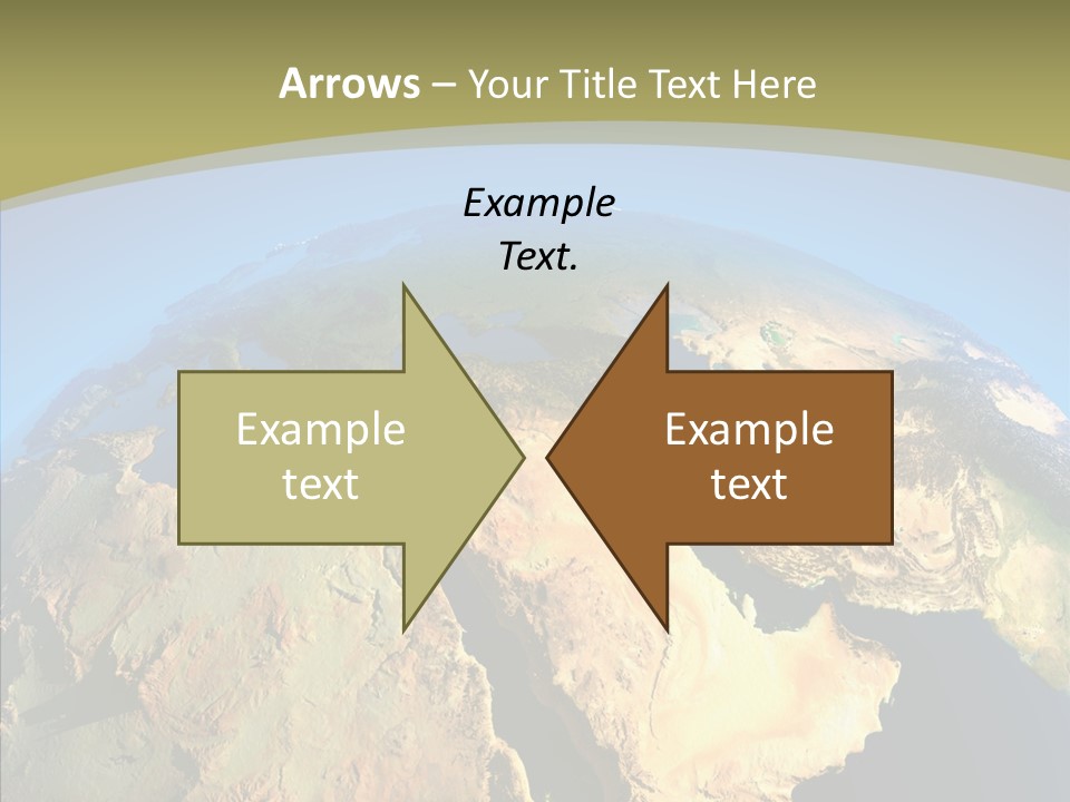 Ethiopia And Saudi Arabia PowerPoint Template