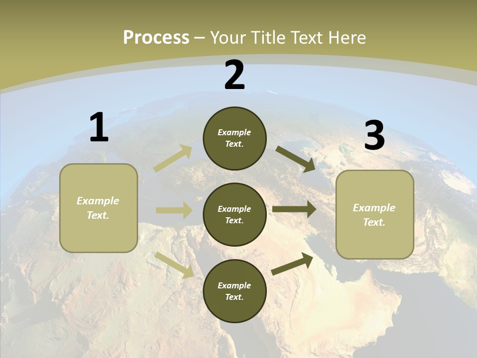 Ethiopia And Saudi Arabia PowerPoint Template
