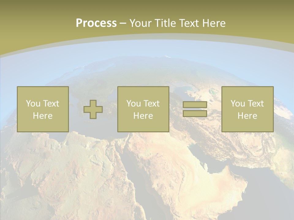 Ethiopia And Saudi Arabia PowerPoint Template