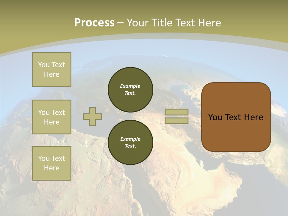 Ethiopia And Saudi Arabia PowerPoint Template