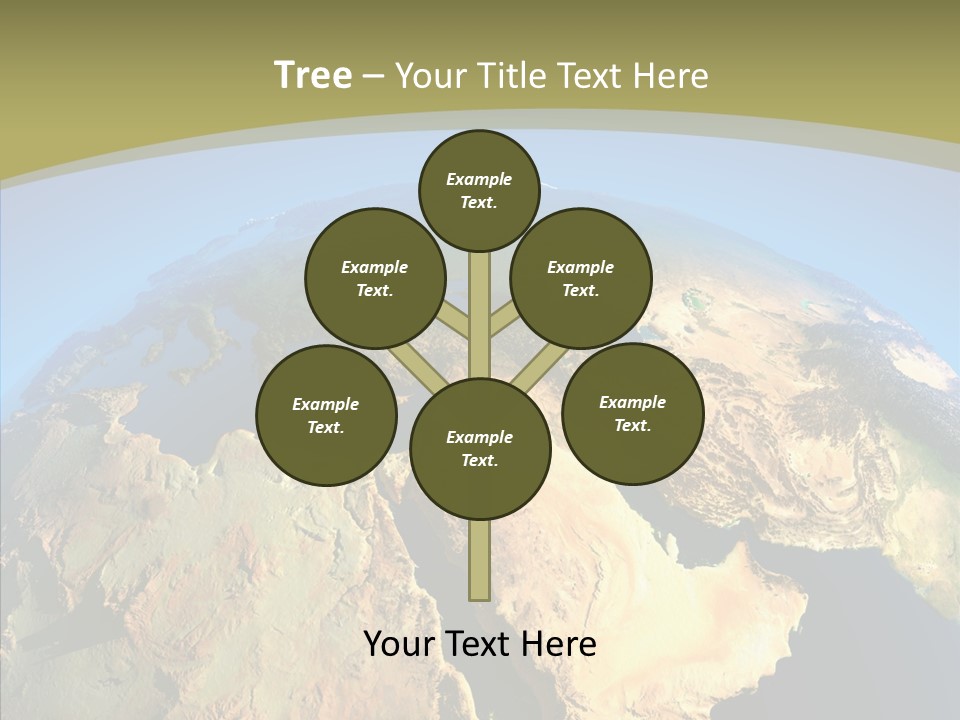 Ethiopia And Saudi Arabia PowerPoint Template
