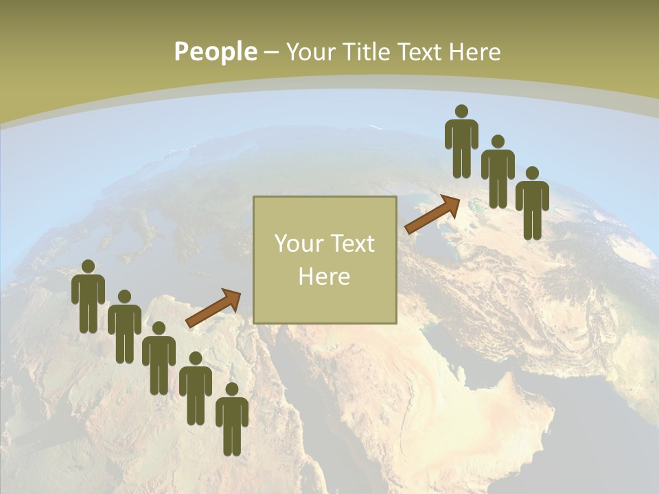 Ethiopia And Saudi Arabia PowerPoint Template