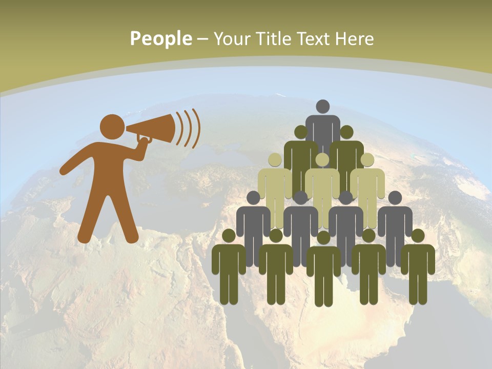 Ethiopia And Saudi Arabia PowerPoint Template