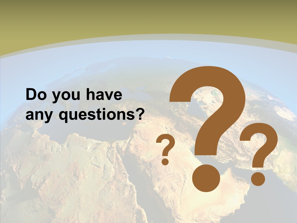 Ethiopia And Saudi Arabia PowerPoint Template