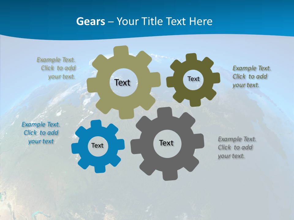 Far East Globe PowerPoint Template