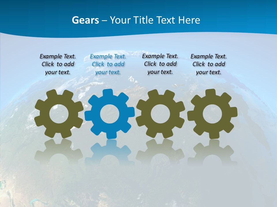 Far East Globe PowerPoint Template