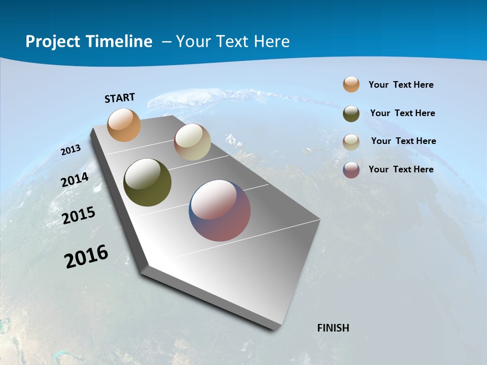 Far East Globe PowerPoint Template