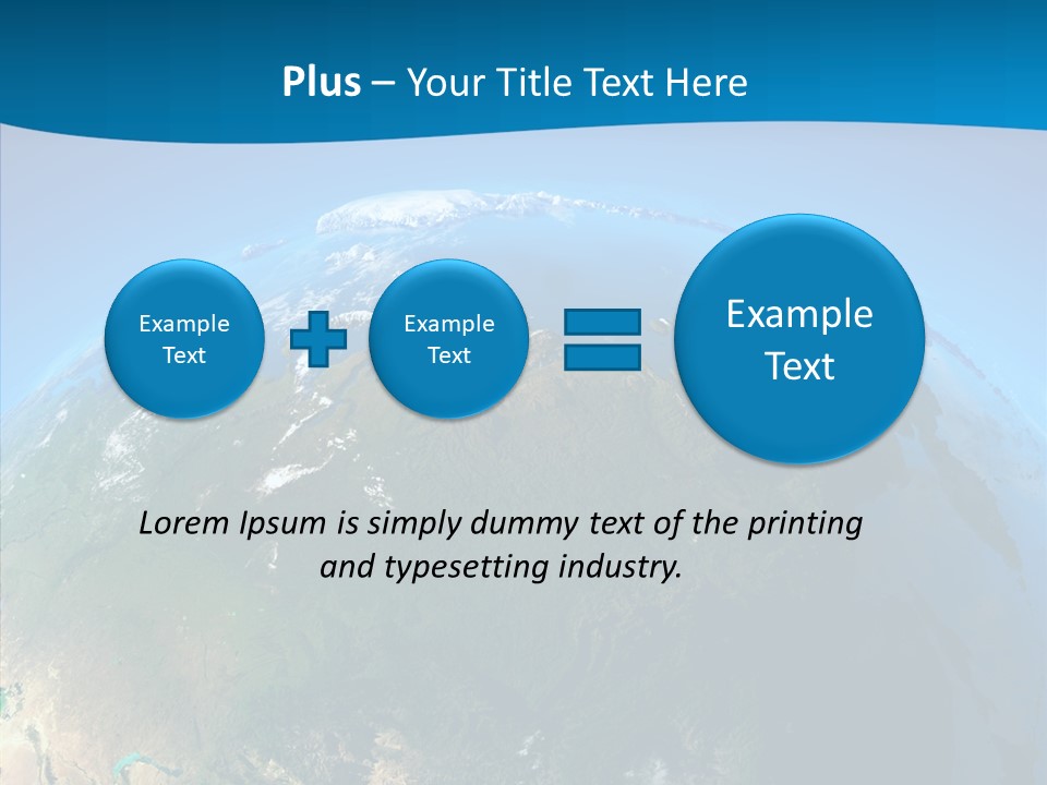 Far East Globe PowerPoint Template