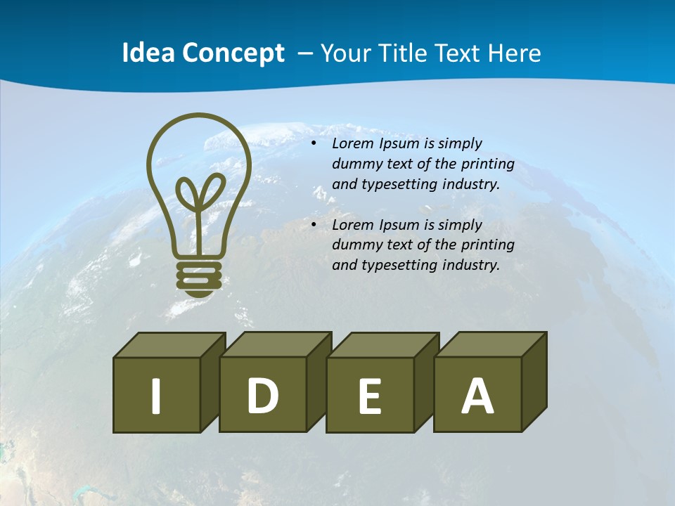 Far East Globe PowerPoint Template