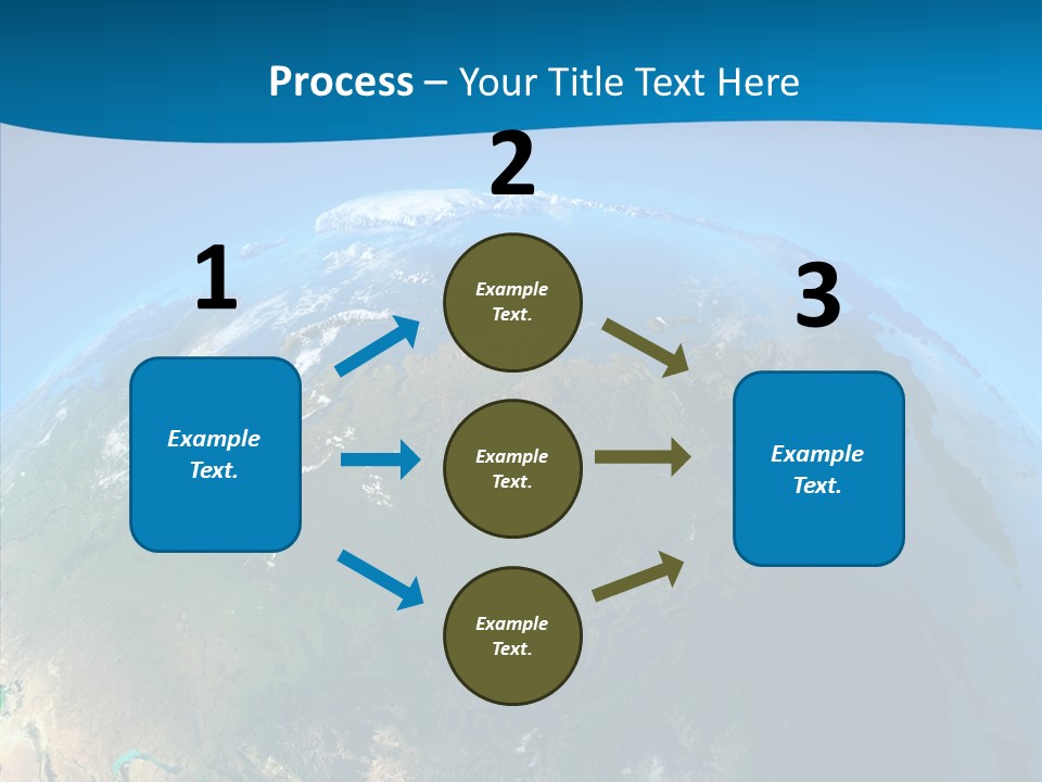 Far East Globe PowerPoint Template