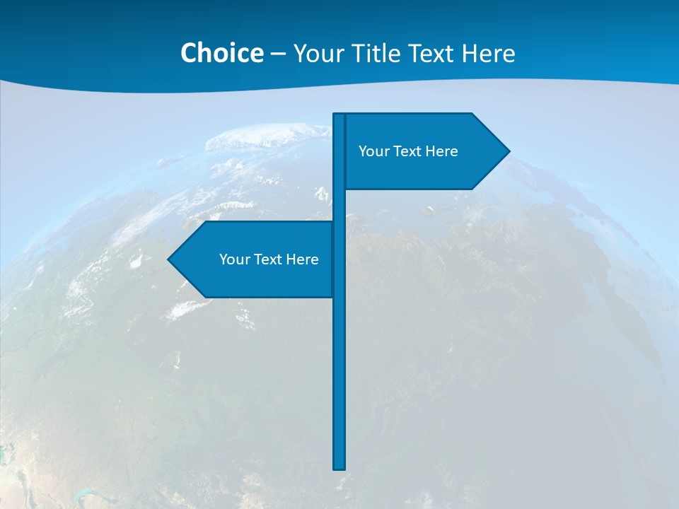 Far East Globe PowerPoint Template