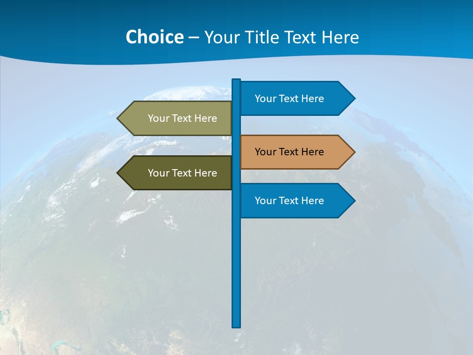 Far East Globe PowerPoint Template