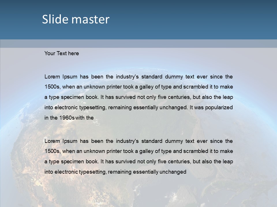 Ecological Disasters PowerPoint Template