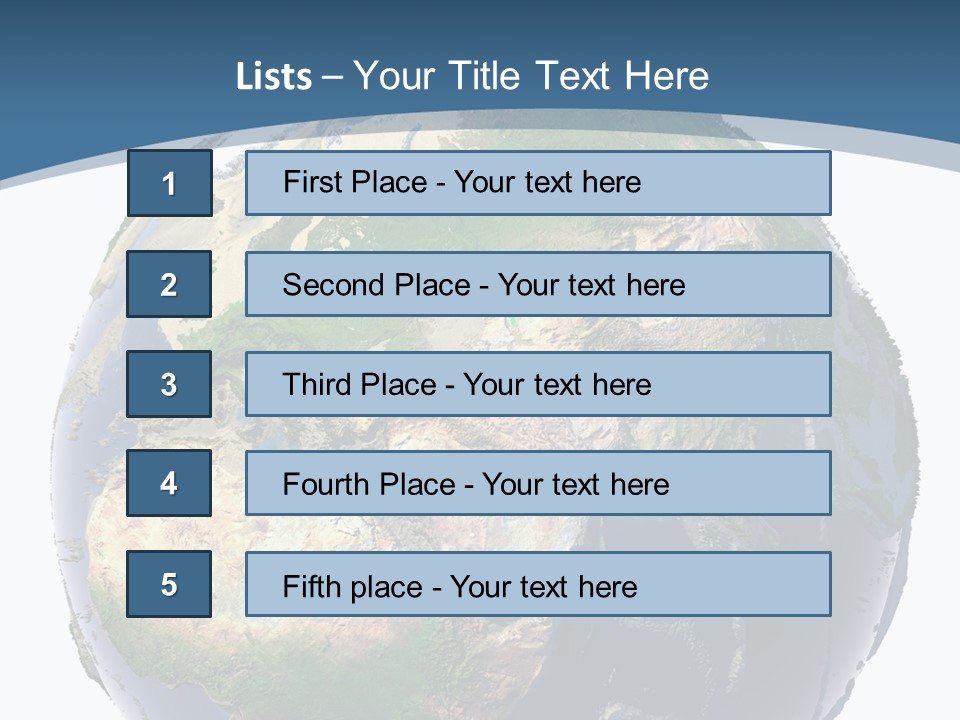 Planet Earth PowerPoint Template