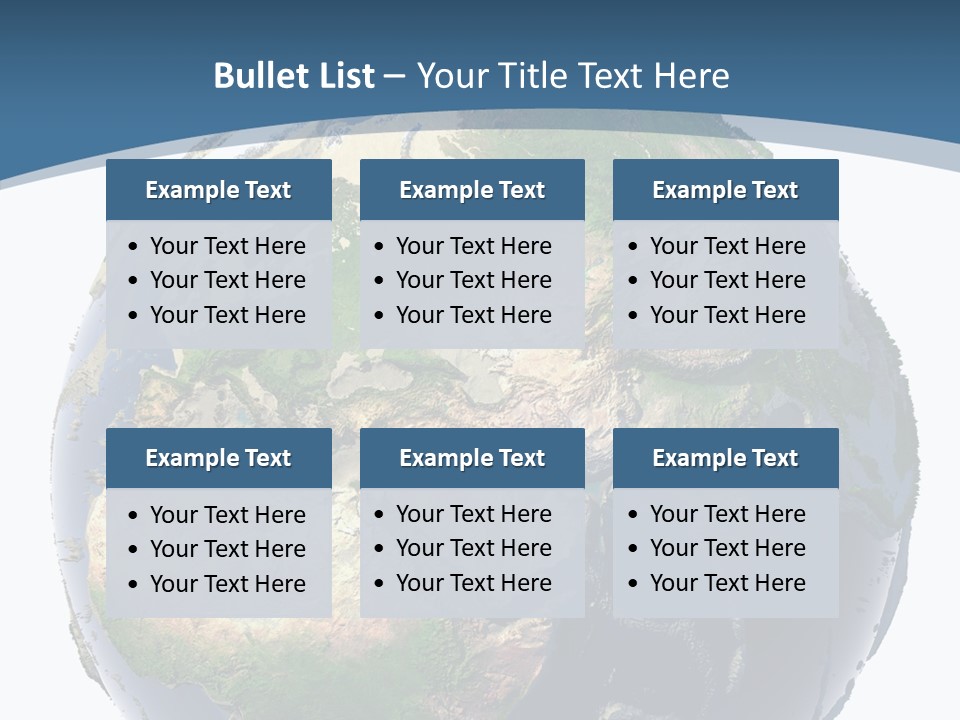 Planet Earth PowerPoint Template