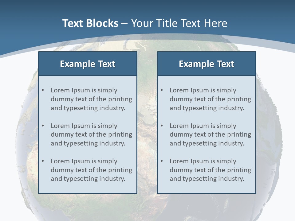 Planet Earth PowerPoint Template