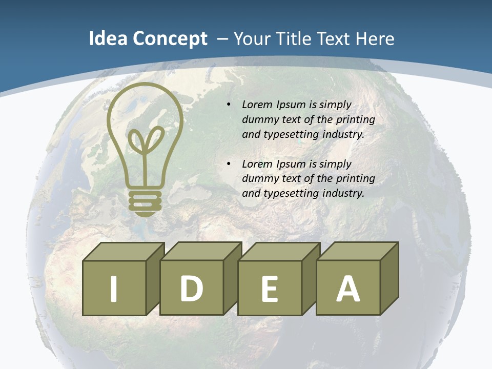 Planet Earth PowerPoint Template