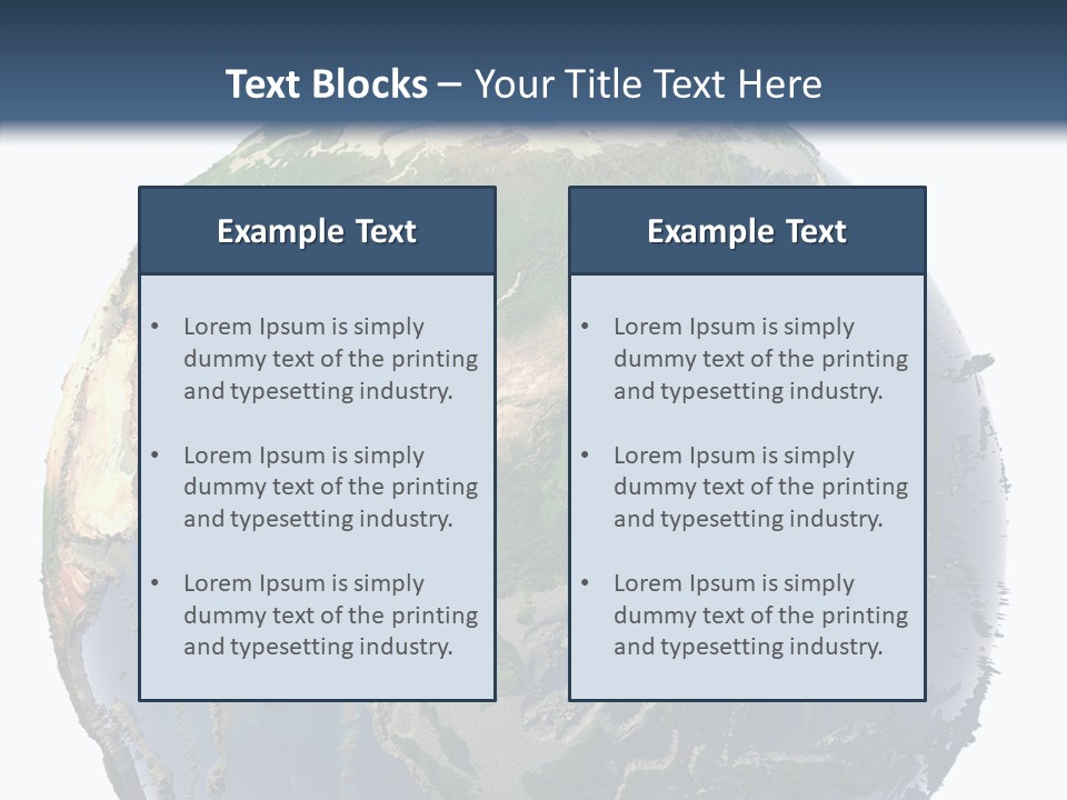 Planet Earth PowerPoint Template