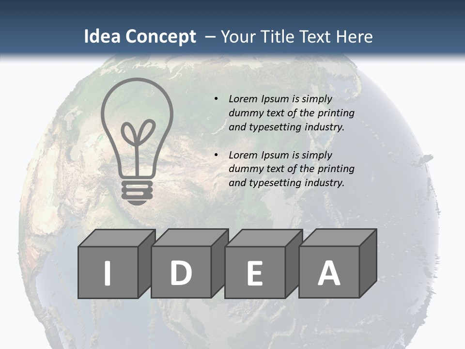 Planet Earth PowerPoint Template