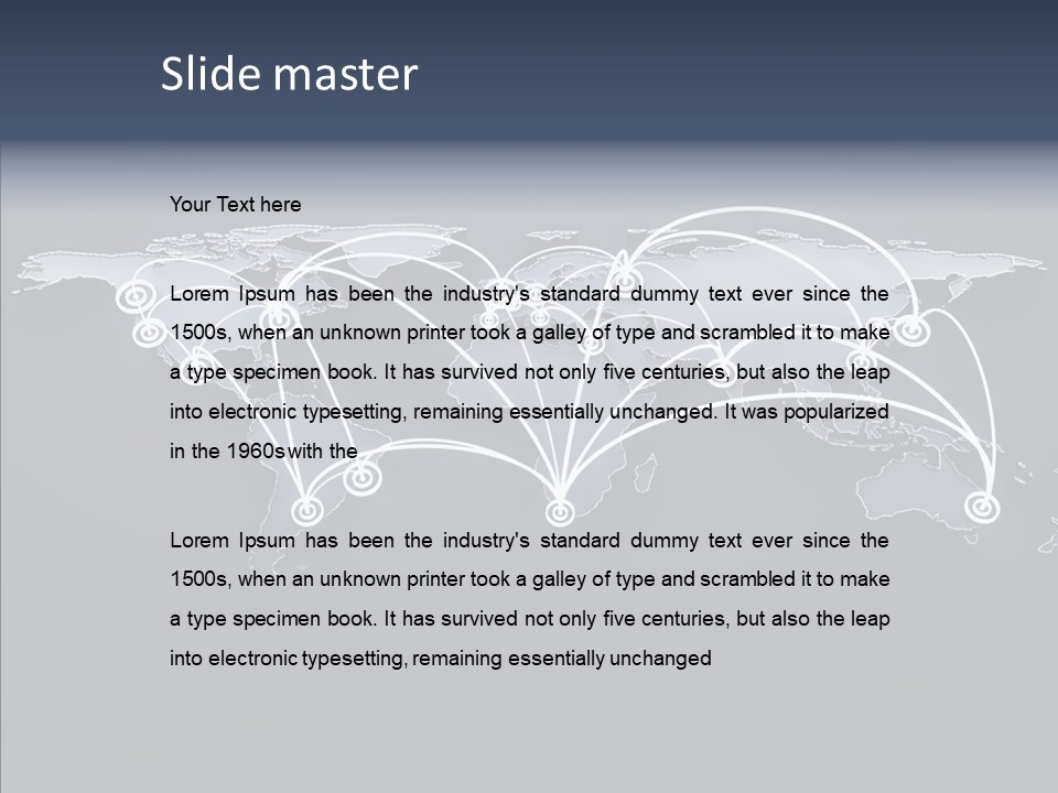 Offshore Company PowerPoint Template