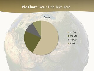 Earth Without Oceans PowerPoint Template