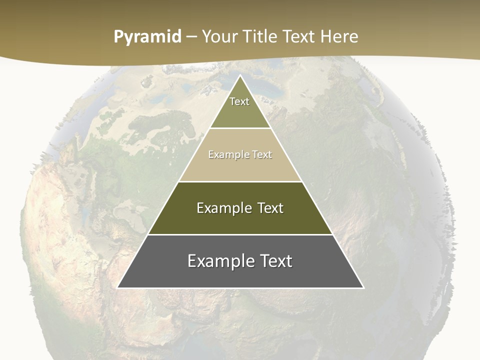 Earth Without Oceans PowerPoint Template