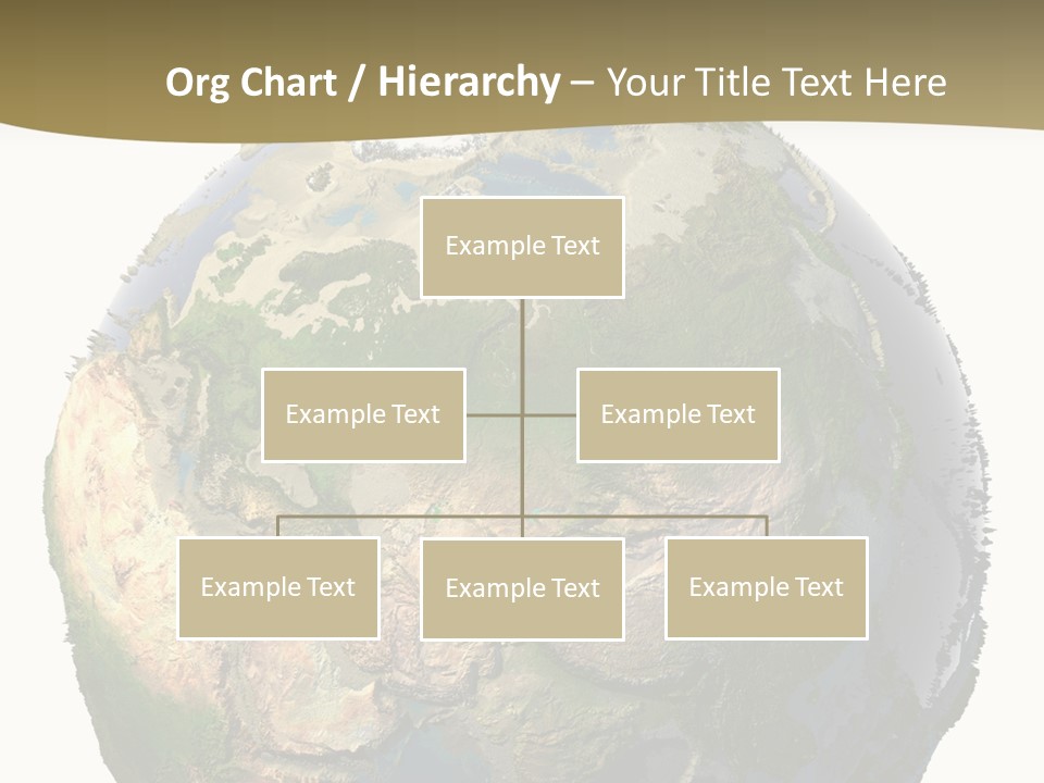 Earth Without Oceans PowerPoint Template