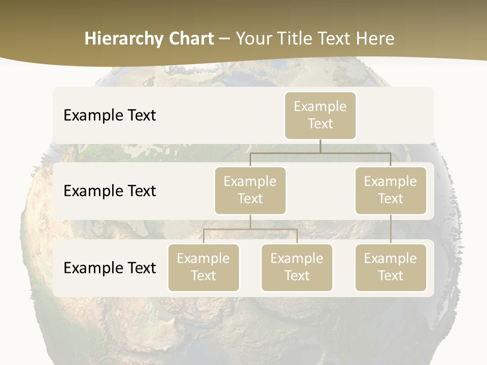 Earth Without Oceans PowerPoint Template