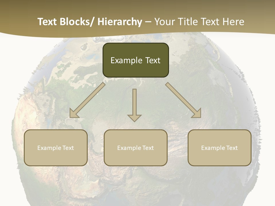 Earth Without Oceans PowerPoint Template