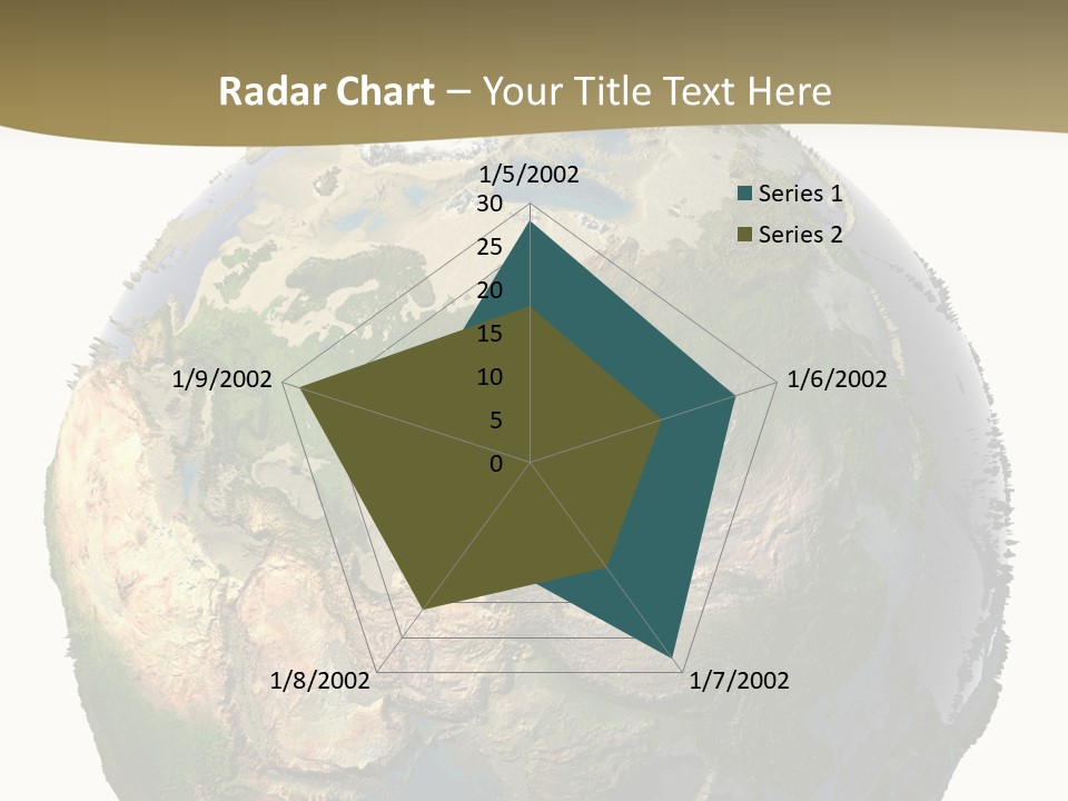 Earth Without Oceans PowerPoint Template