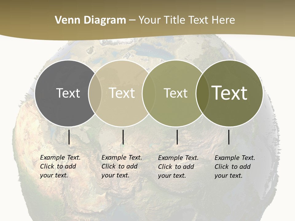 Earth Without Oceans PowerPoint Template