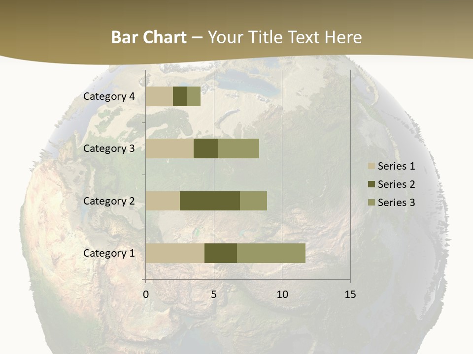 Earth Without Oceans PowerPoint Template