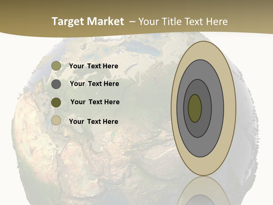 Earth Without Oceans PowerPoint Template