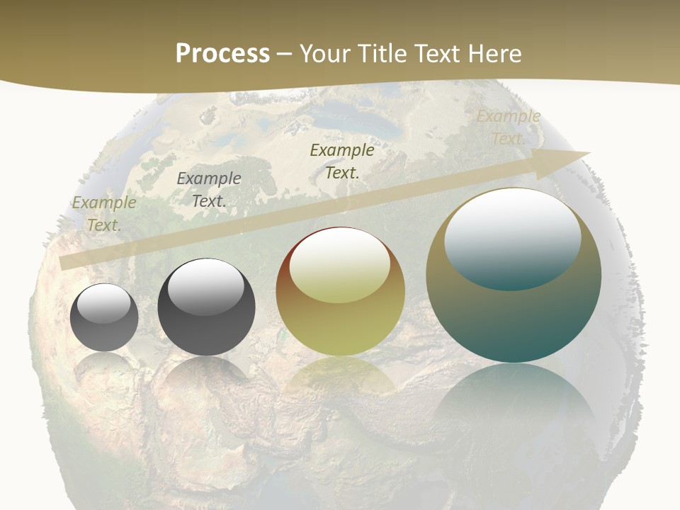 Earth Without Oceans PowerPoint Template