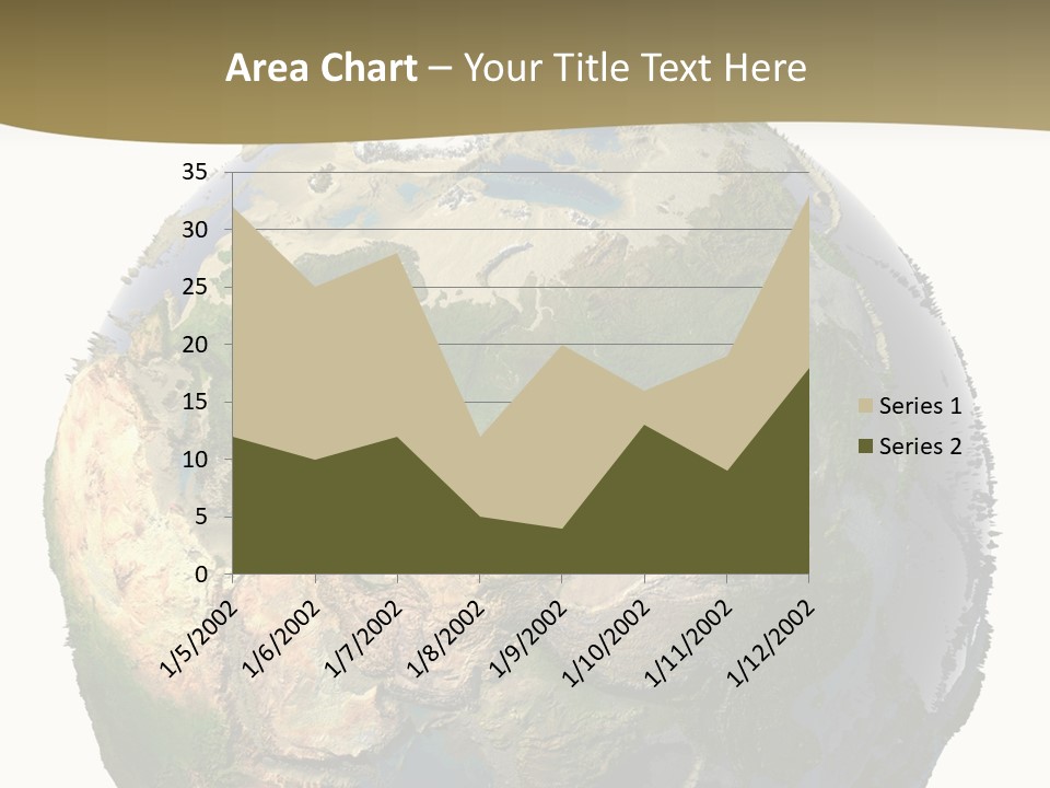 Earth Without Oceans PowerPoint Template