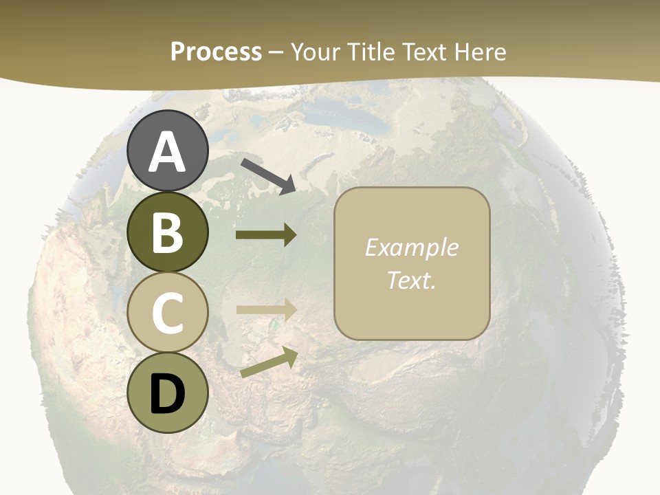 Earth Without Oceans PowerPoint Template