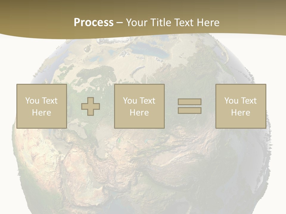 Earth Without Oceans PowerPoint Template