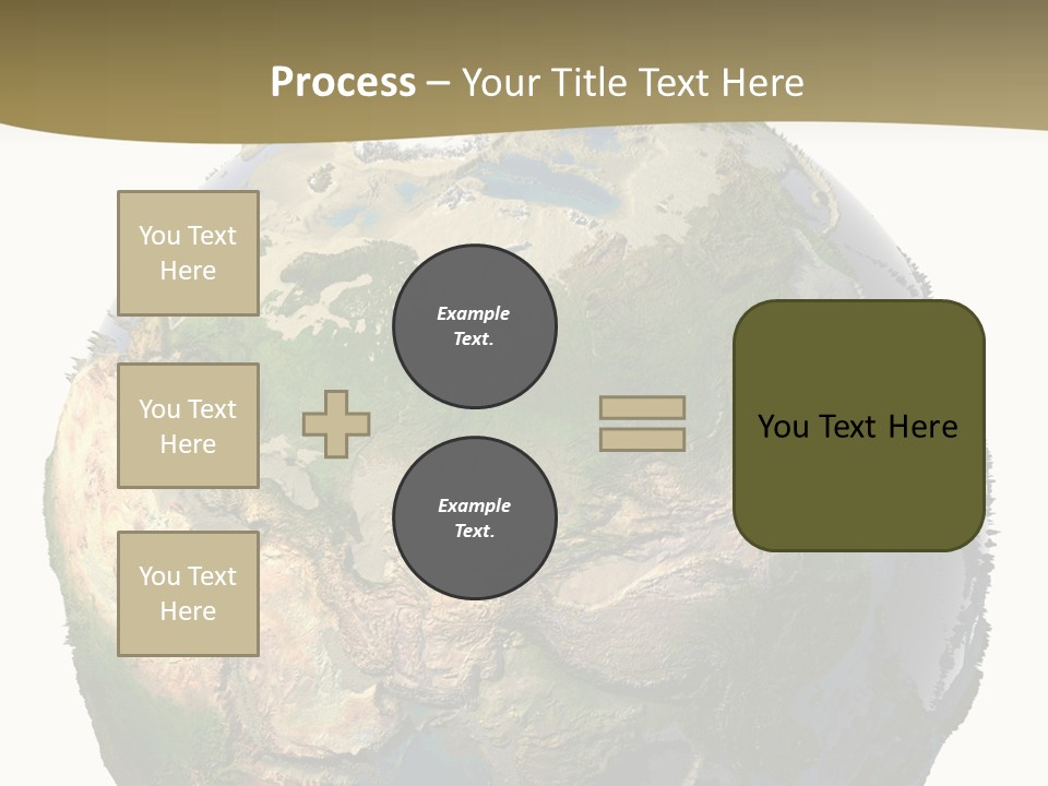 Earth Without Oceans PowerPoint Template