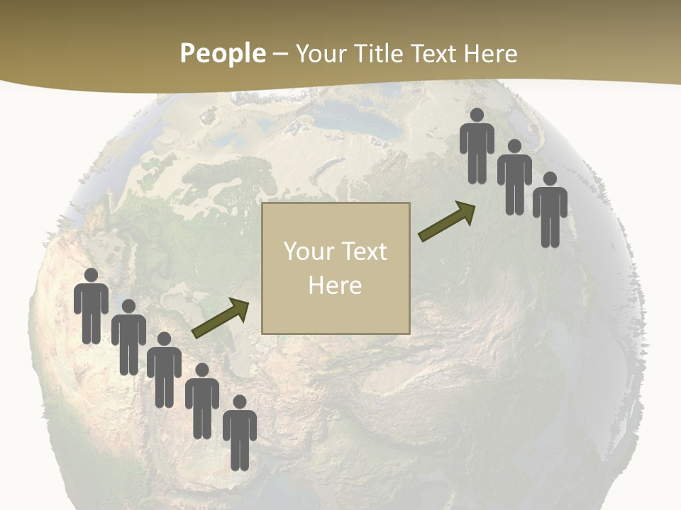Earth Without Oceans PowerPoint Template