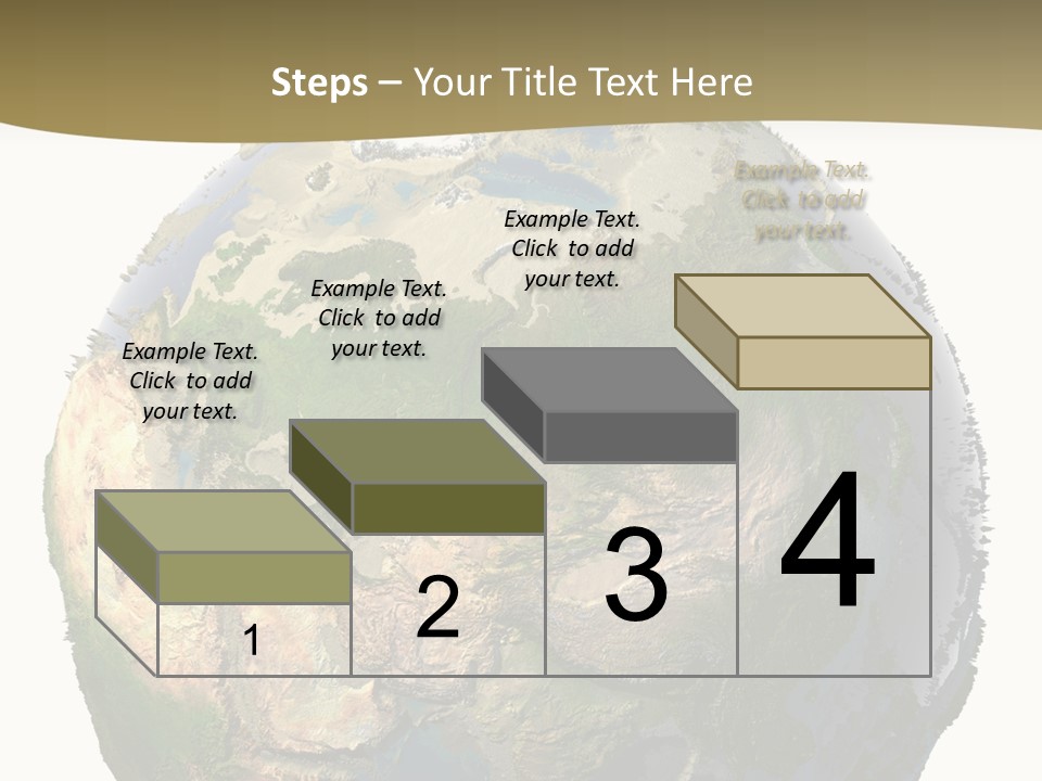 Earth Without Oceans PowerPoint Template