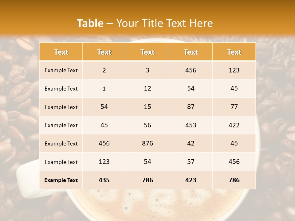 Pause Café PowerPoint Template