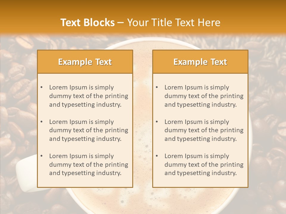 Pause Café PowerPoint Template