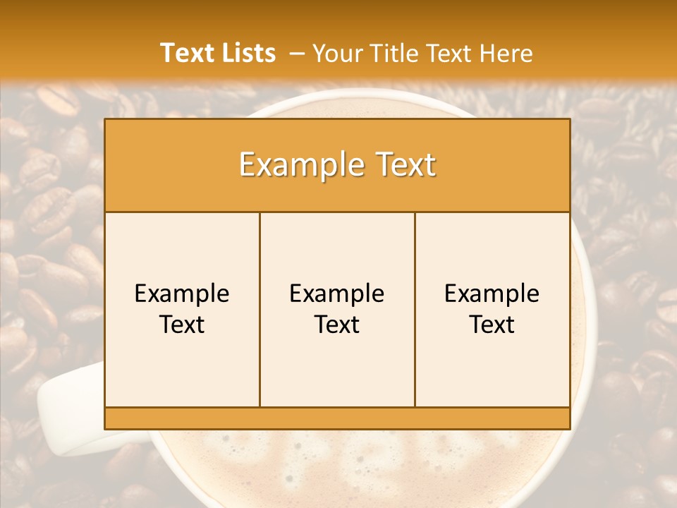 Pause Café PowerPoint Template