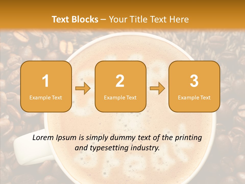 Pause Café PowerPoint Template