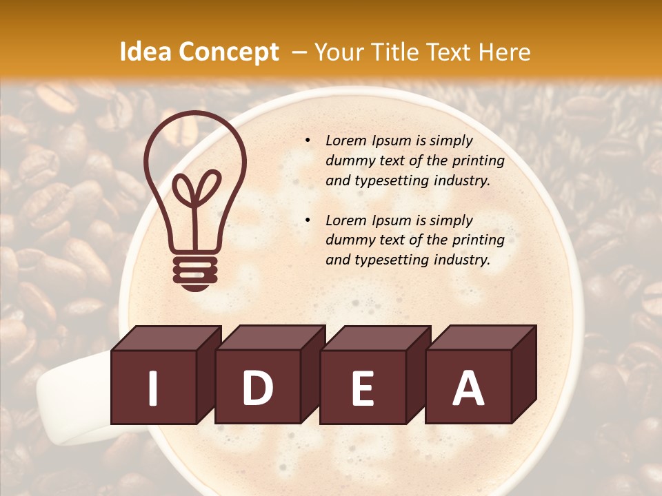 Pause Café PowerPoint Template