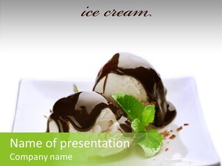 Icecream Topping PowerPoint Template