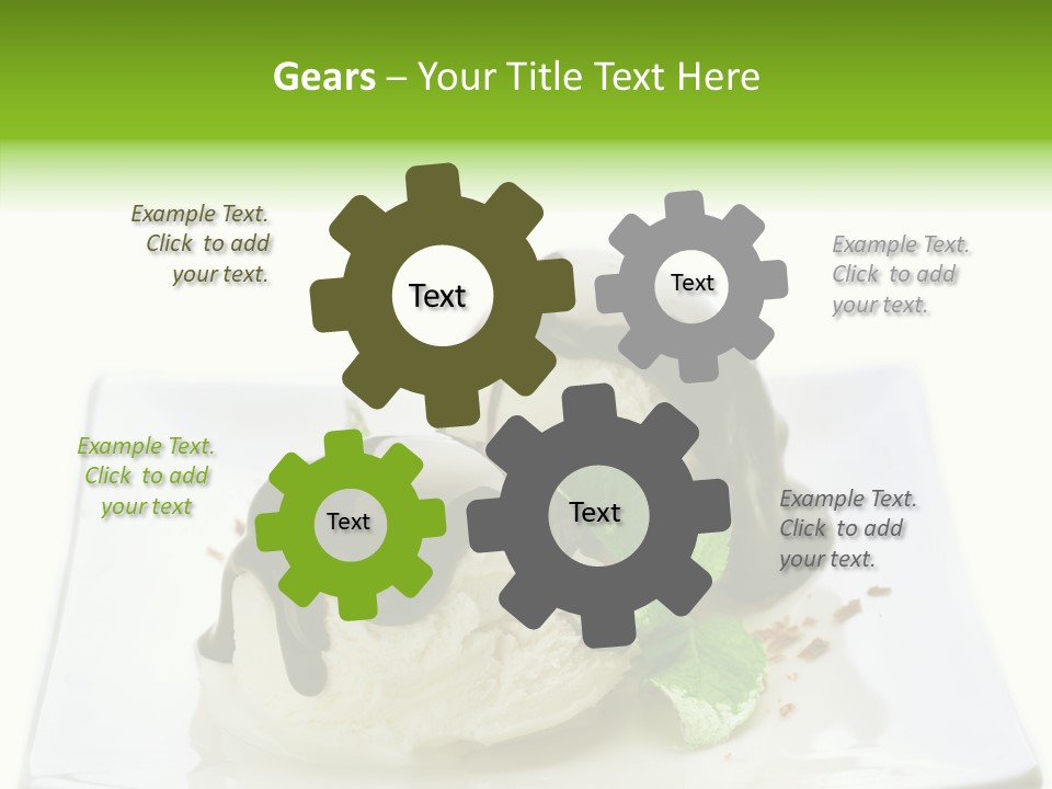 Icecream Topping PowerPoint Template